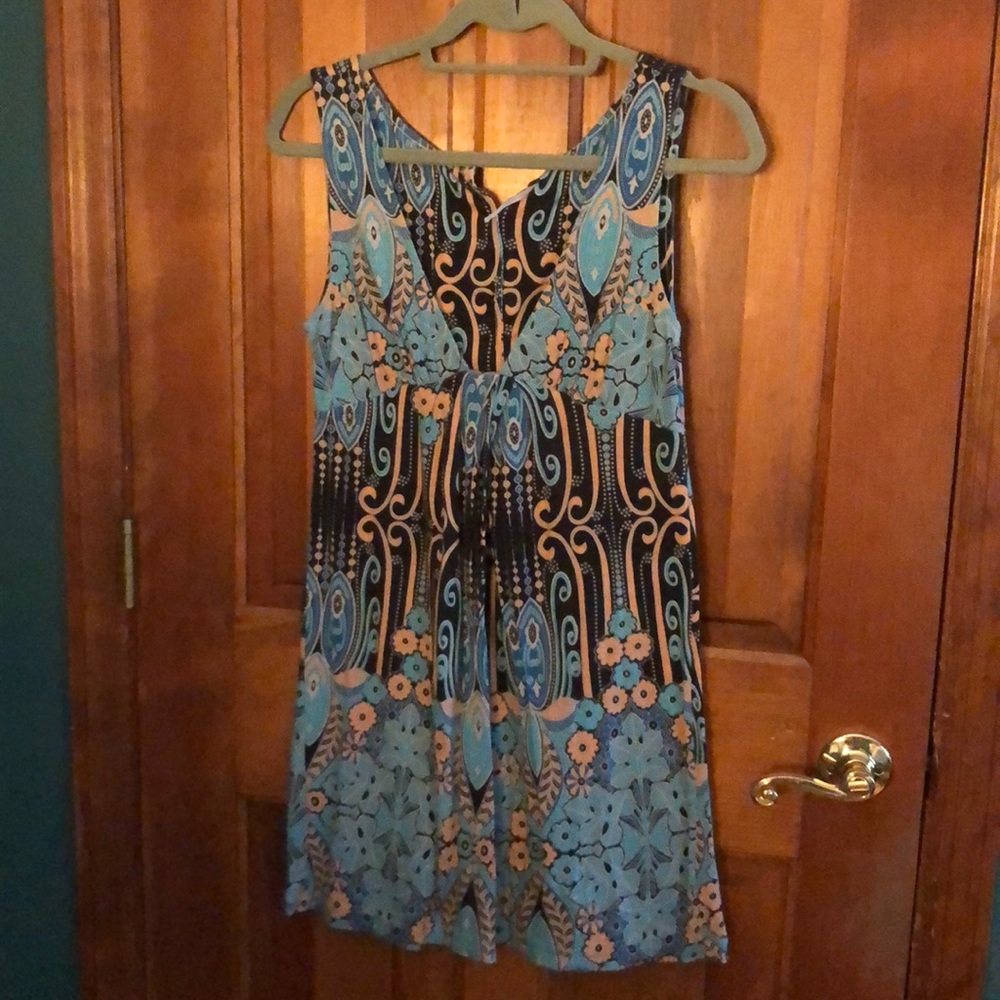 Free People Blue Mini Dress